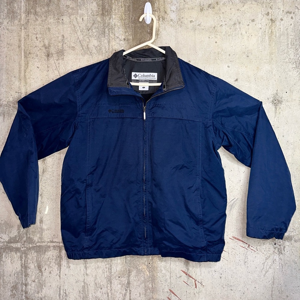 COLUMBIA SPORTS WEAR VINTAGE SWEATER/WINDBREAK